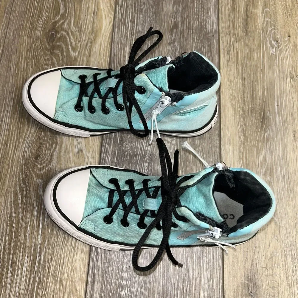 Converse All Star Chuck Taylor 658082F Blue Sneaker Shoes Junior Youth US Size 2